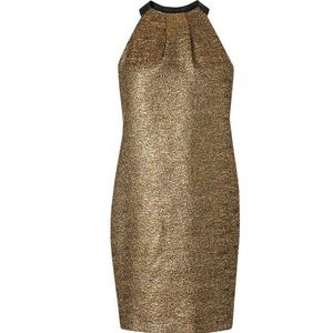 Lk Bennett THELDA METALLIC DRESS